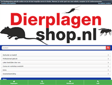 Tablet Screenshot of dierplagenshop.nl